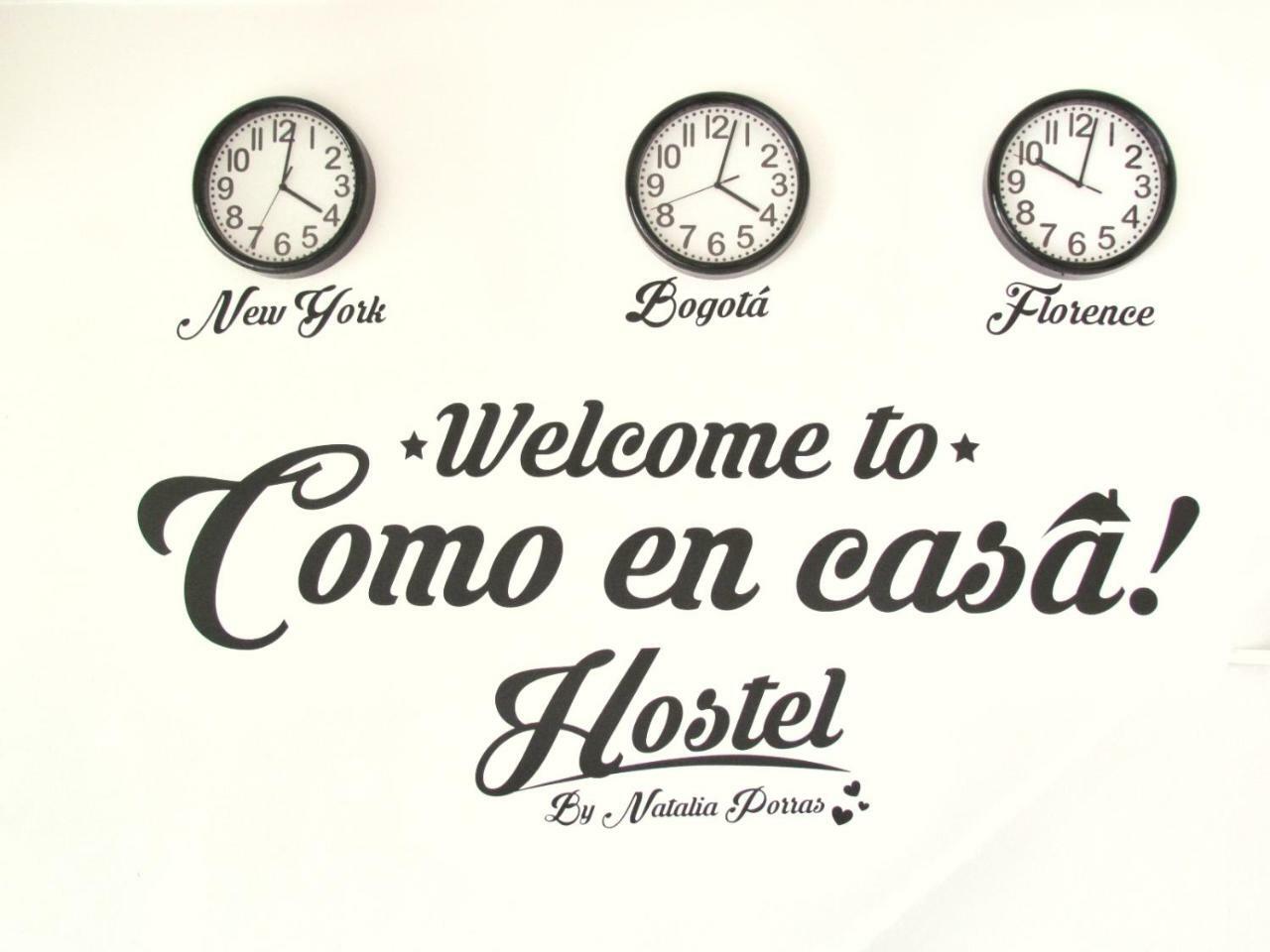 Como En Casa! Restaurante Y Hostal Bogotá Exteriör bild